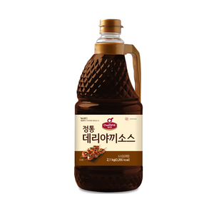 대상 쉐프원 정통 데리야끼소스(PET) 2.1kg 1BOX (6입), 6개