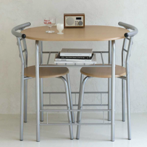 헤르니 2인 미니 식탁세트 800 테이블1+의자2