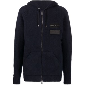 발망 발망 로고 패치 후드 집업, 블루계열, Standard M(KR 105)