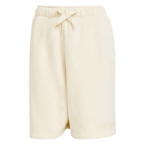아디다스 밴딩 웨이스트 로고 쇼츠, 베이지계열, Standard XL