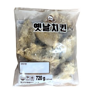 [448-1] 상도 옛날치킨 720g, 1개