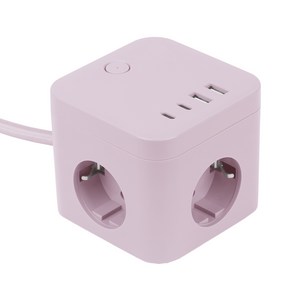 라이프썸 큐브 멀티탭 3구 4포트 USB C타입 1.8m (LFS-HA53) 10종 택1