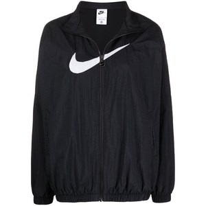 나이키 스우시 로고 하이 넥 재킷