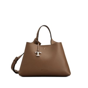 토즈 스몰 로고 참 탑 핸들 토트 백