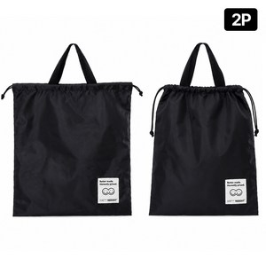 니드잇 신발 주머니 파우치 실내화 가방 2종 세트