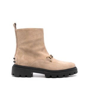 토즈 스웨이드 앵클 부츠, Europe 38.5(KR 255), 베이지계열