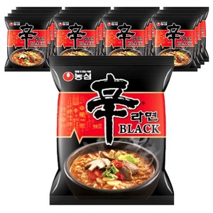 농심 신라면 블랙 봉지 라면 134g x 16개입, 16개