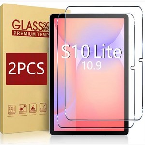 케이스나라 갤럭시탭S10 Lite 라이트 10.9 호환 방탄 고강도 9H 강화유리 액정 보호필름2장 SM-X400N X406N