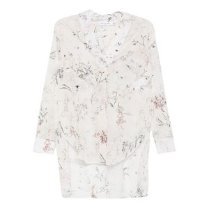 디올 플로럴 프린트 셔츠