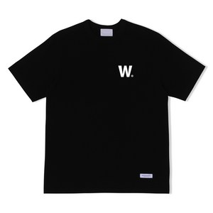 웬아이워즈영 W 로고 티셔츠 (블랙) 반팔 WHENIWASYOUNG