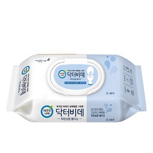 깨끗한나라 닥터비데 비데물티슈 오리지널 화장실용 캡형