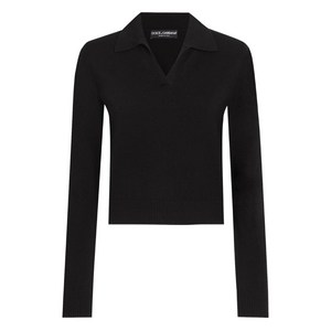 돌체앤가바나 캐시미어 탑, 블랙계열, Italy 48(KR 77)