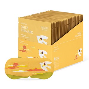 [공식] 눈찜질 스팀 온열안대 수면안대 아이마스크(노을향), 1개, 24매입