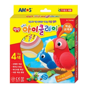 아주문구] 아이클레이 18 g x 4개, 아이클레이18g X 4개