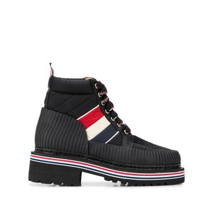 톰 브라운 밀리터리 스타일 앵클 부츠