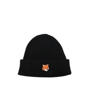 메종키츠네 로고 패치 비니