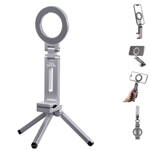 라이프굳즈 맥세이프 거치대 스마트폰 삼각대 360도 휴대용 여행용