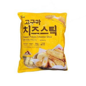 이지푸드 고구마치즈스틱 1kg / 냉동, 5개