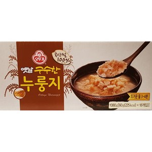 오뚜기 옛날 구수한 누룽지 60g x 18개입, 1.08kg, 1개