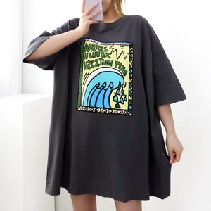 [제니블리] 썬웨이브 빅사이즈 반팔티 5XL 2COLOR // 55~99까지 루즈핏 오버사이즈 박스티 티셔츠 남여공용 홈웨어