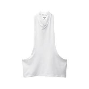 베르사체 스트레치 코튼 저지 탱크 탑, 화이트계열, Standard S(KR 95)