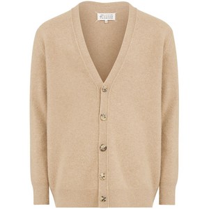메종 마르지엘라 V넥 울 가디건, 베이지계열, Standard S(KR 95)