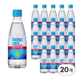 나랑드사이다 제로, 350ml, 20개