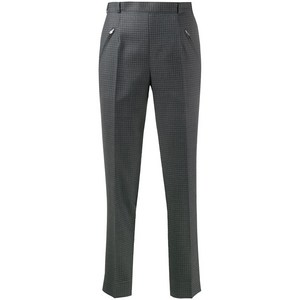 메종 마르지엘라 체크 테이퍼드 팬츠