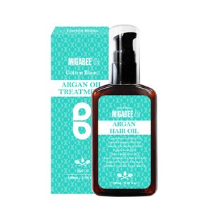 미가비 퍼퓸 아르간 헤어오일 코튼블랑향, 100ml, 1개