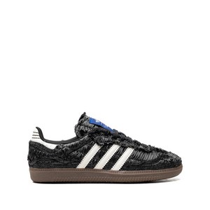 아디다스 X 캐롤라인 휴 X 클롯 삼바 블랙 스니커즈, US 5.5(KR 225), 블랙계열