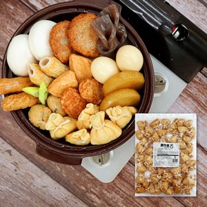 오지상구루메 유부모찌주머니 1kg (20g x 50ea) 오뎅탕 찰떡, 1개