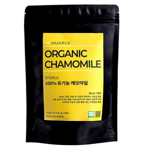 [25년 햇차] 독일 티 전문기업이 생산 관리한 유럽 인증 유기농 캐모마일 무아러스, 1.5g, 25개입, 1개