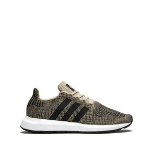 아디다스 스위프트 런 스니커즈, US men 5(KR 230), 베이지계열+블랙계열