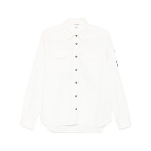 C.P.컴퍼니 렌즈 디테일 셔츠, 화이트계열, Standard S