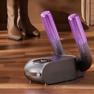 Detao 휴대용 신발 건조기 가정용 신발건조기 접이식 신발 냄새제거 겨울 신발건조 화이트 블랙