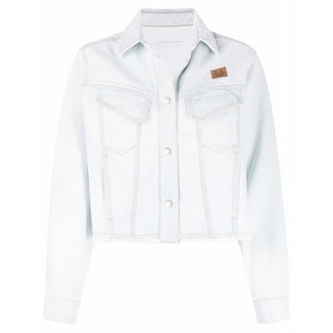 겐조 K타이거 크롭 데님 재킷