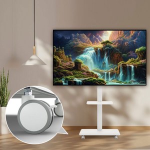 달자브라켓 55인치 65인치 75인치 이동식 TV거치대 티비거치대 브라켓 무빙 이동형 스탠드