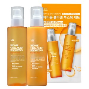 비바스 바이옴 콜라겐부스팅 스킨 200ml + 로션 200ml 2종 세트, 1세트