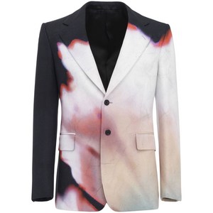 알렉산더맥퀸 솔라라이즈 플라워 싱글 브레스티드 블레이저, 멀티(혼합)컬러, Italy 50