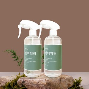 퍼퓨 편백워터 편백수 피톤치드 스프레이 500ml 집먼지진드기 제거 퇴치 침대 이불, 2개