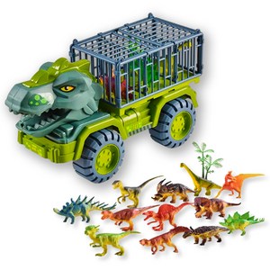 공룡 티라노사우르스 운반트럭 장난감 + 피규어 12종 세트