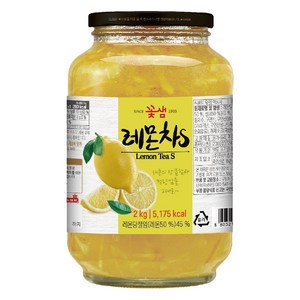 꽃샘 레몬차 S, 4개, 2kg