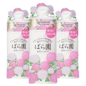 시세이도 로사리움 로즈 바디 솝 RX, 300ml, 3개