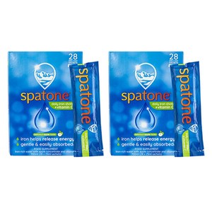 스파톤 리퀴드 철분 + 비타민 C 사과맛 25ml, 700ml, 2개