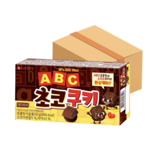 롯데웰푸드 ABC 초코쿠키, 50g, 32개