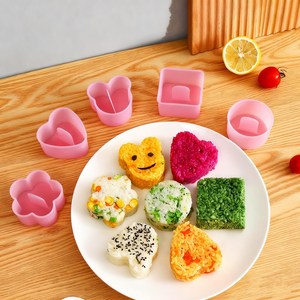 주먹밥틀 삼각김밥틀 DIY - 만화 조형 초밥틀 세트