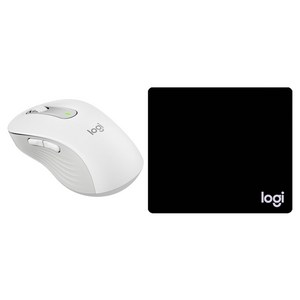 로지텍 시그니처 무선마우스 + 마우스 패드 일반형