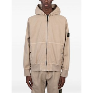 스톤 아일랜드 로고 디테일 후디, 베이지계열, Standard L(KR 100)