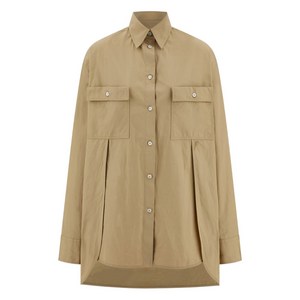 페라가모 유틸리티 셔츠, 베이지계열, Italy 40(KR 55)