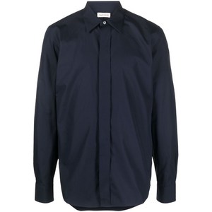 알렉산더맥퀸 히든 프런트 셔츠